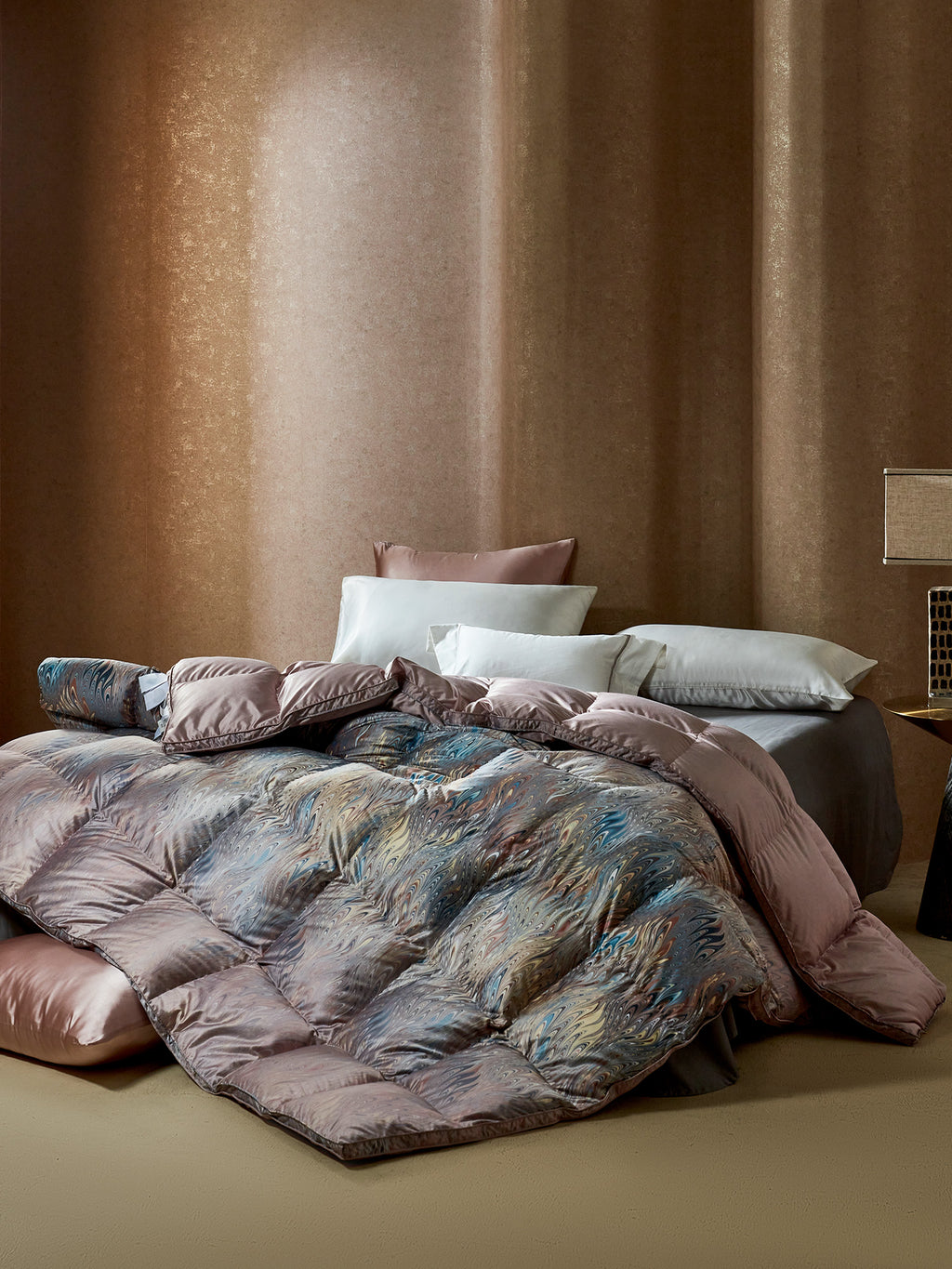 Box Stitch Marble Wave