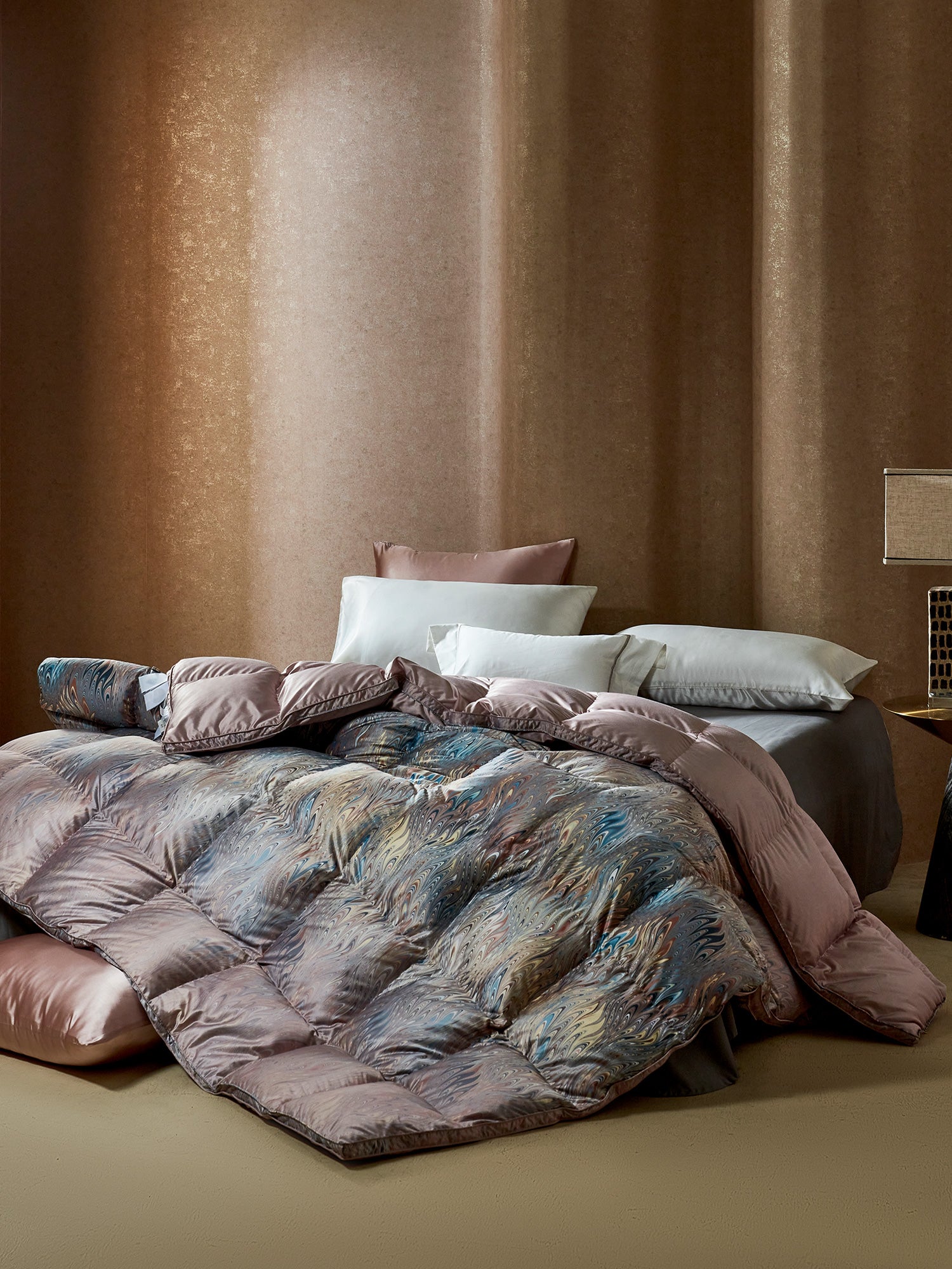 Box Stitch Marble Wave