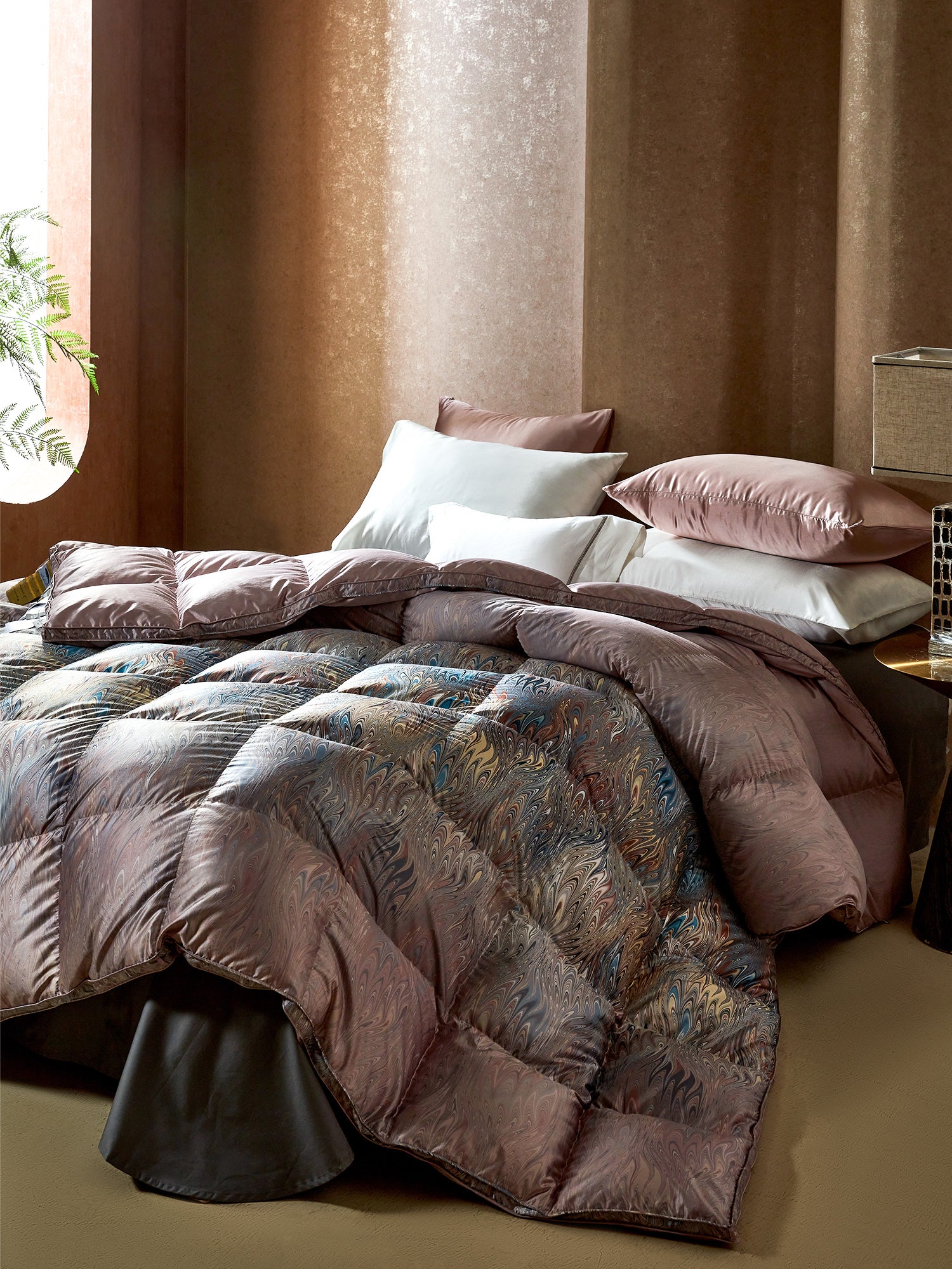 Box Stitch Marble Wave