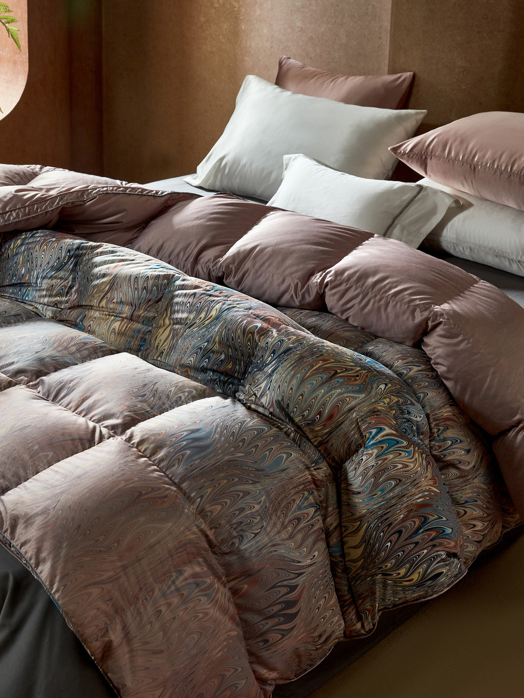 Box Stitch Marble Wave