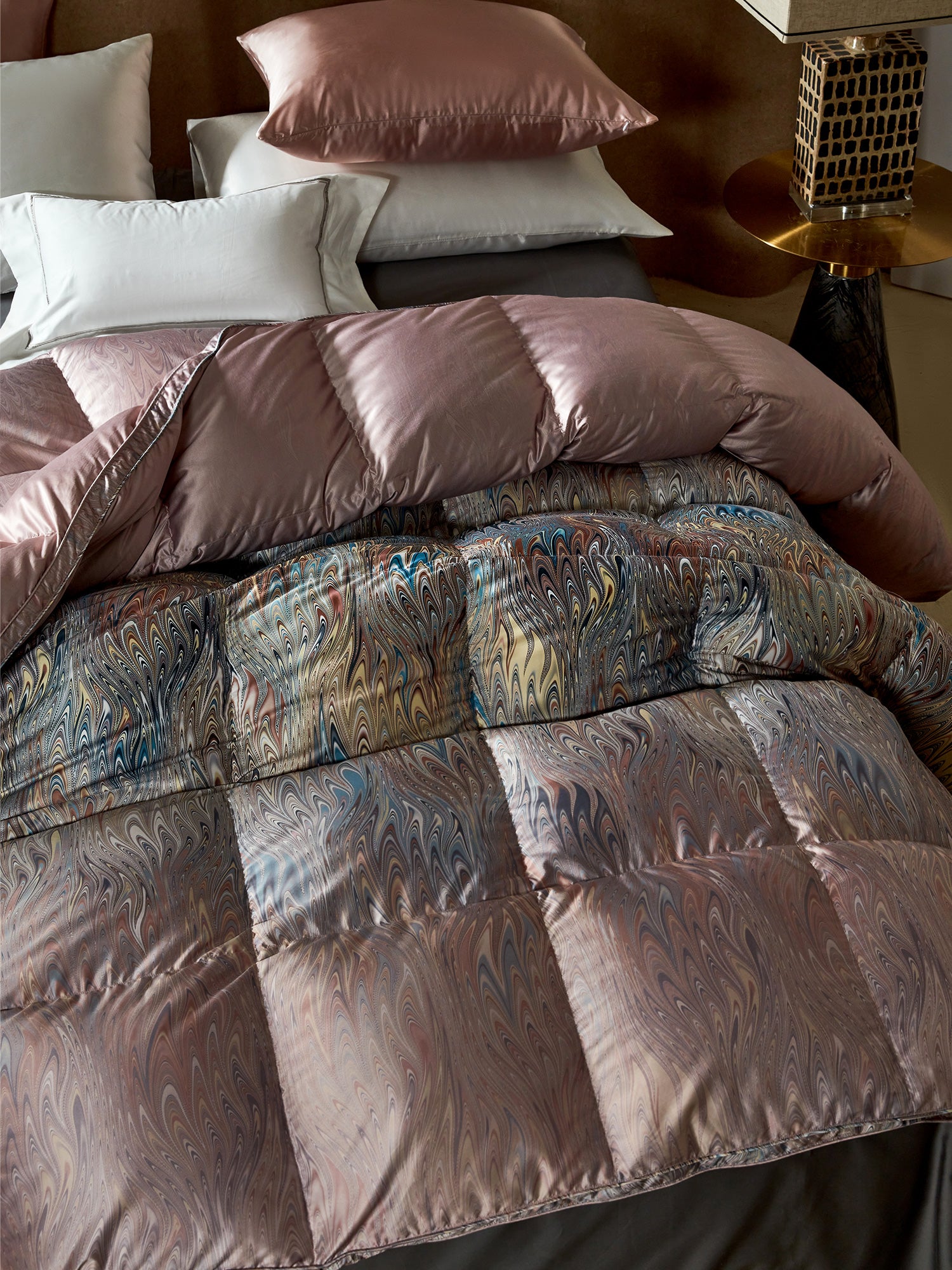 Box Stitch Marble Wave