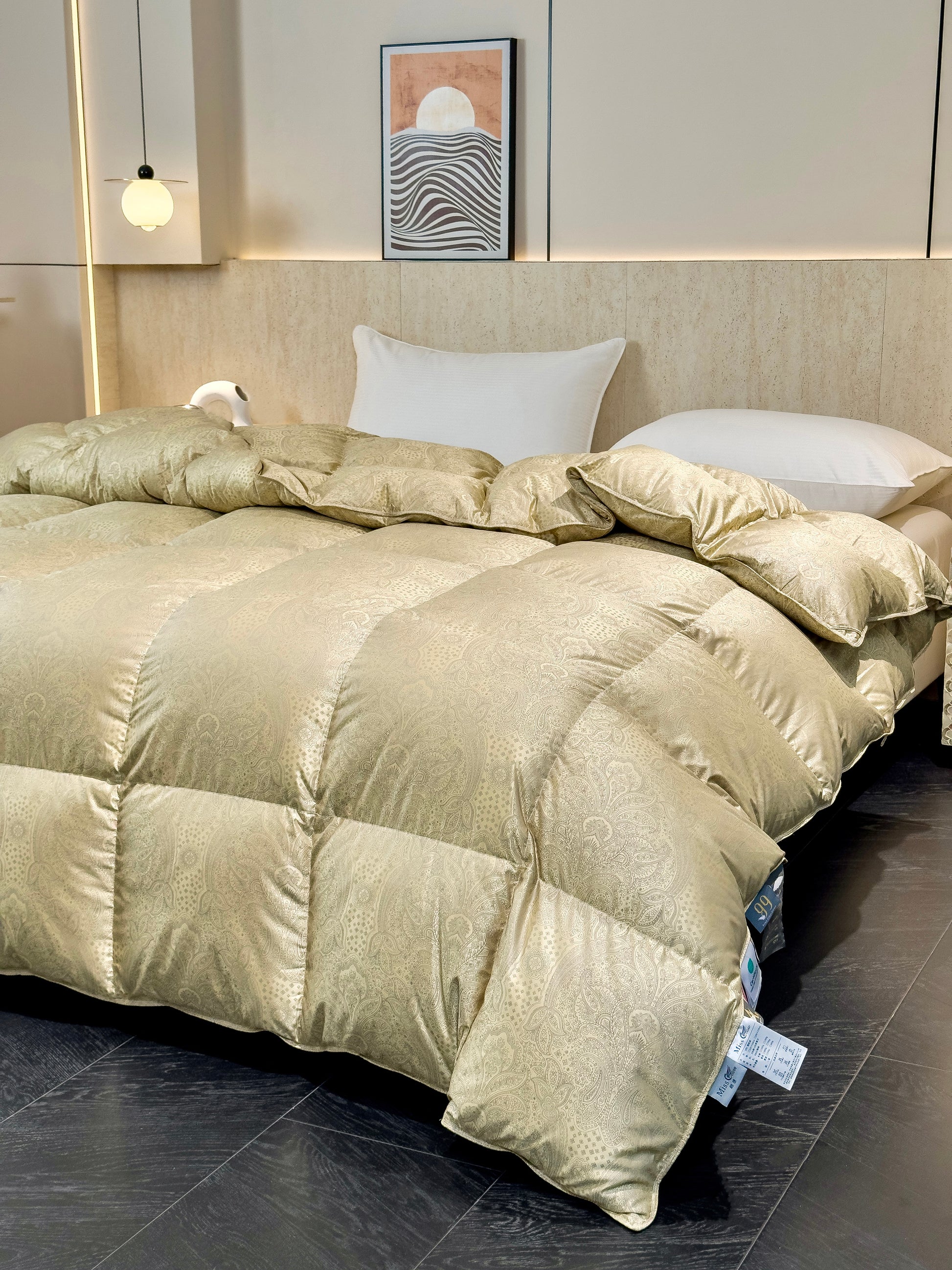 Box Stitch Jacobean Gold