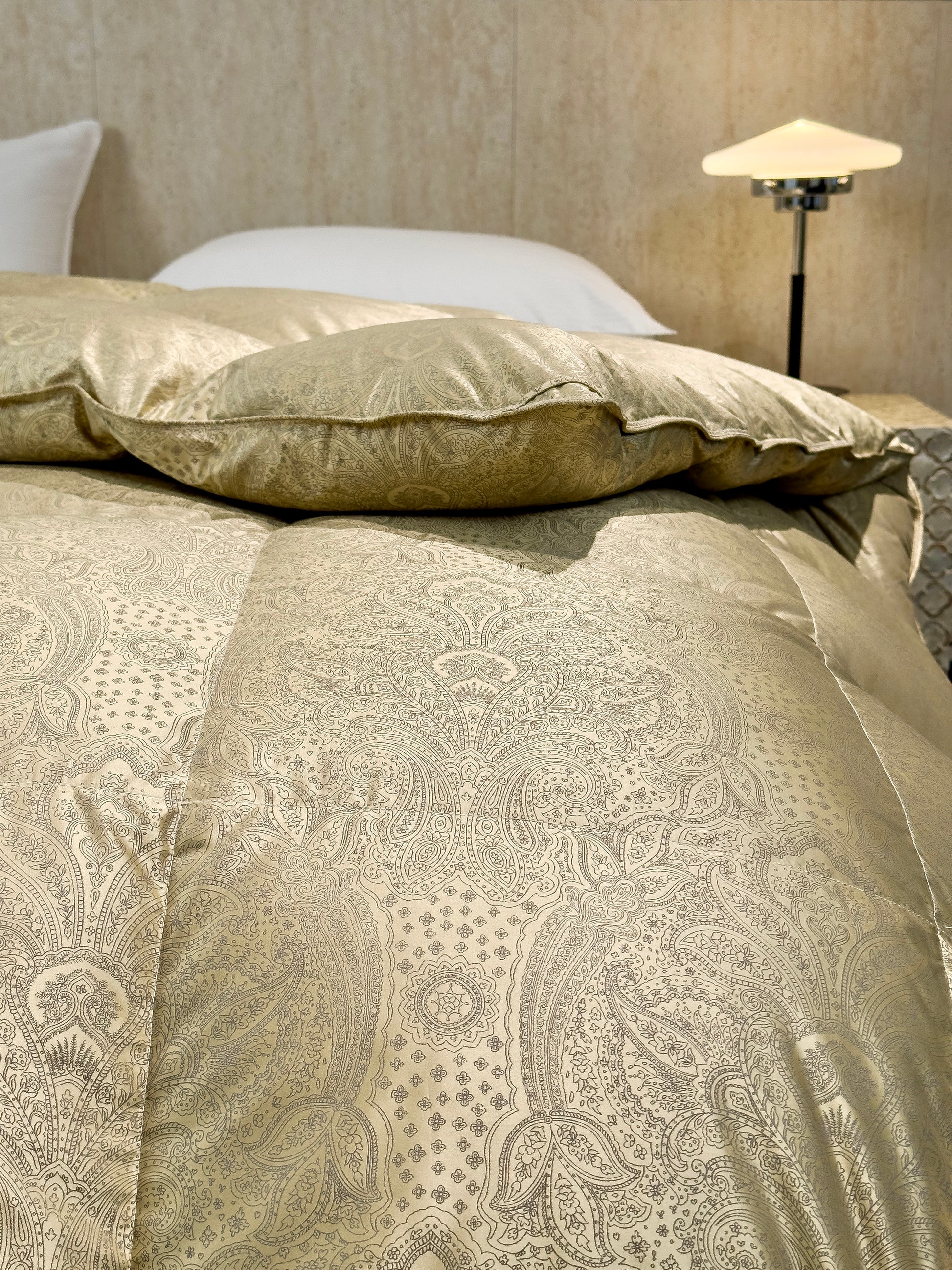 Box Stitch Jacobean Gold