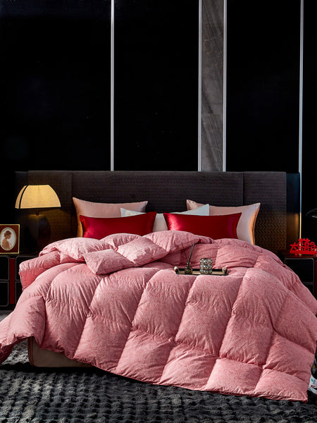 Box Stitch Jacobean Hot Pink