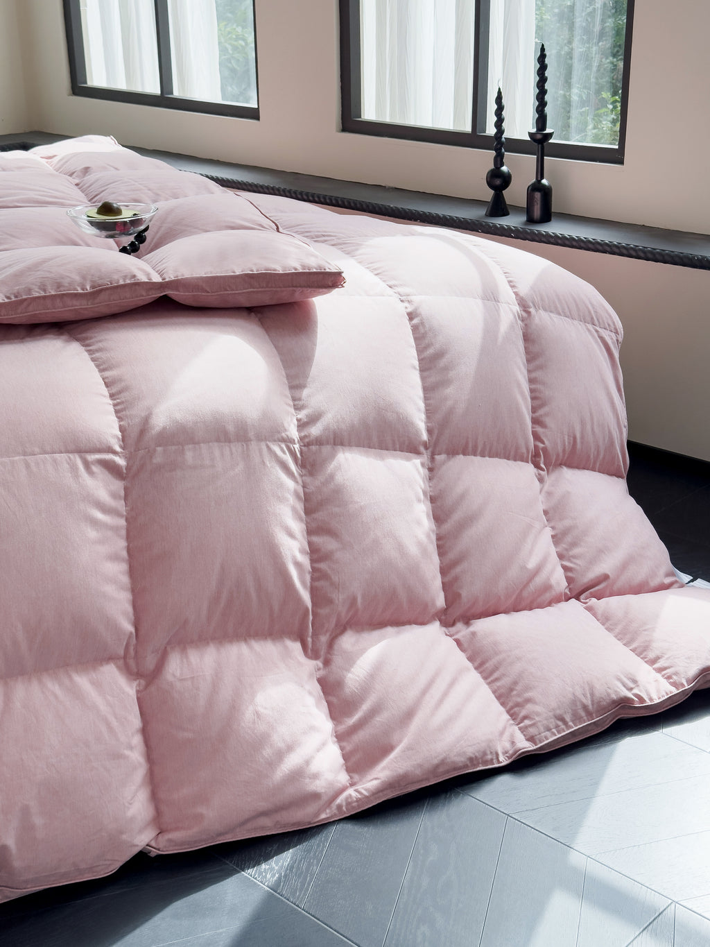 Box Stitch Powder Pink