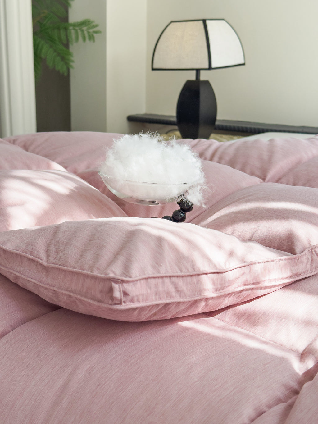 Box Stitch Powder Pink